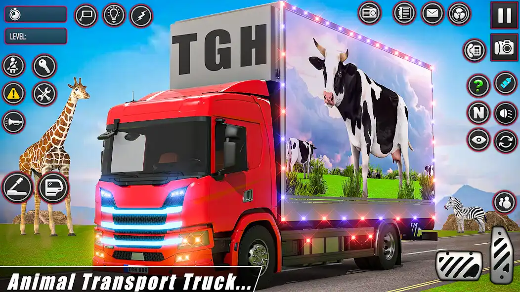 Play Animal Transport Driving Games as an online game Animal Transport Driving Games with UptoPlay