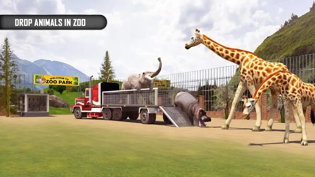 Play Animal Transporter Offroad Drive  and enjoy Animal Transporter Offroad Drive with UptoPlay