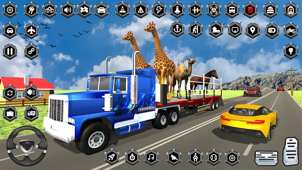 Play Animal Transporter Truck Game  and enjoy Animal Transporter Truck Game with UptoPlay