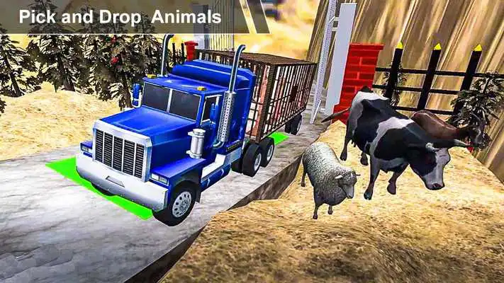 Play Animal Transport Games: Farm Animal