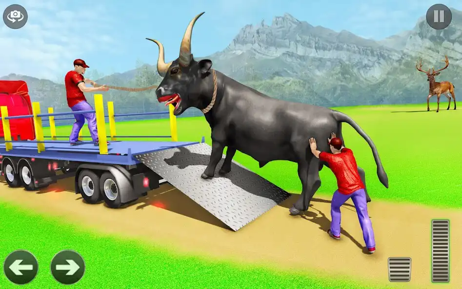 Play Animal Transport：Truck Game as an online game Animal Transport：Truck Game with UptoPlay