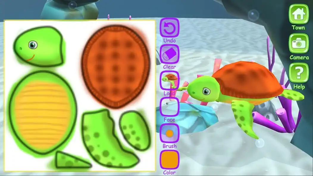 Play Animal World - Coloring  AR as an online game Animal World - Coloring  AR with UptoPlay