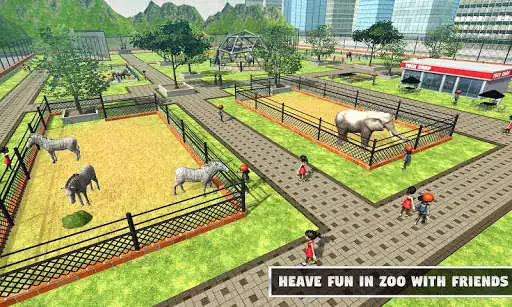 Play Animal Zoo: Construct  Build Animals World