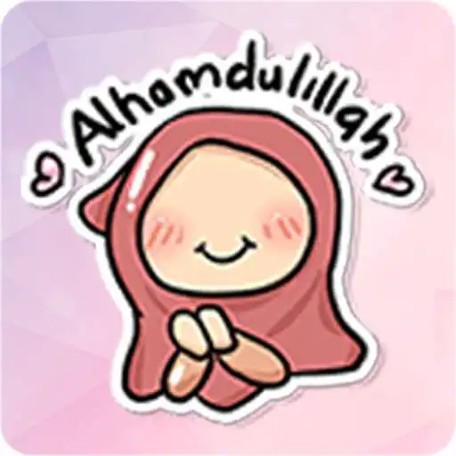 Play Animasi Sticker WA Akhwat Hijab Whatsapp Islam APK