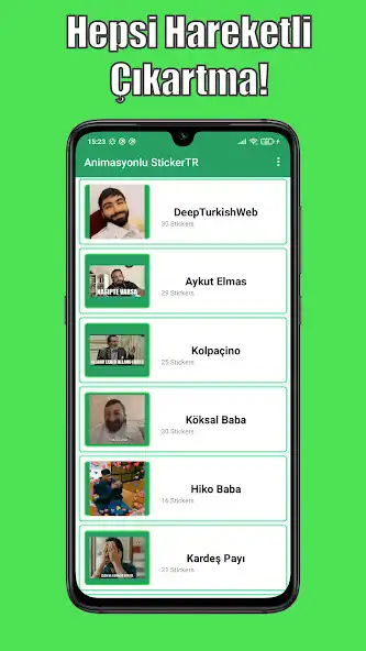 Play Animasyonlu Sticker TR  and enjoy Animasyonlu Sticker TR with UptoPlay