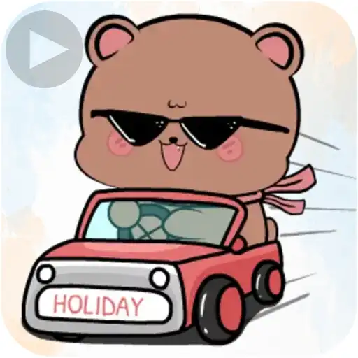 Play Animated Bear WAStickerApps APK Play Animated Bear WAStickerApps APK