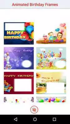 Play Animated Birthday Frames