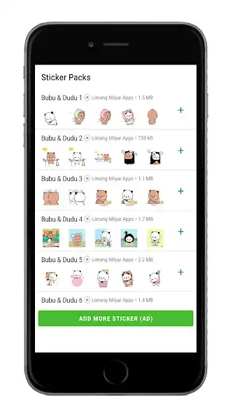 Play Animated Bubu  Dudu WASticker as an online game Animated Bubu  Dudu WASticker with UptoPlay