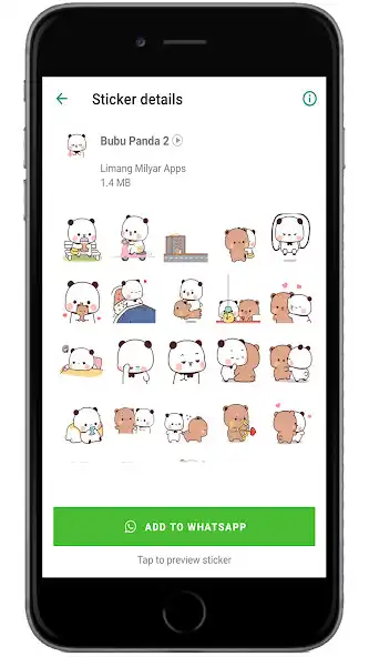 Play Animated Bubu Panda WAStickers  and enjoy Animated Bubu Panda WAStickers with UptoPlay