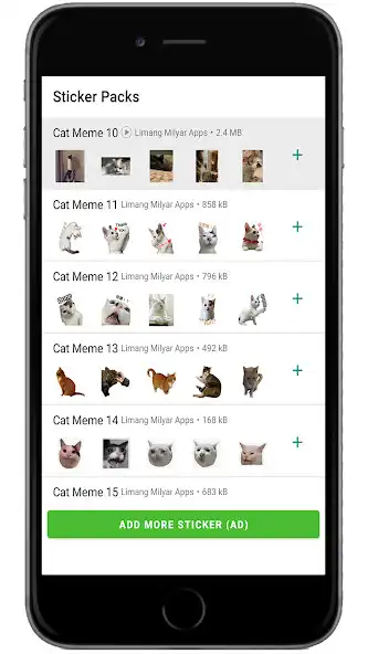 Play Animated Cat Meme WASticker  and enjoy Animated Cat Meme WASticker with UptoPlay