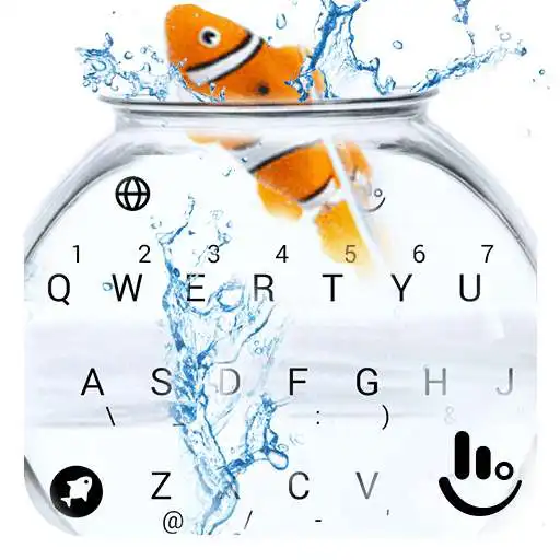 Free play online Animated Cute Fish Keyboard Theme APK