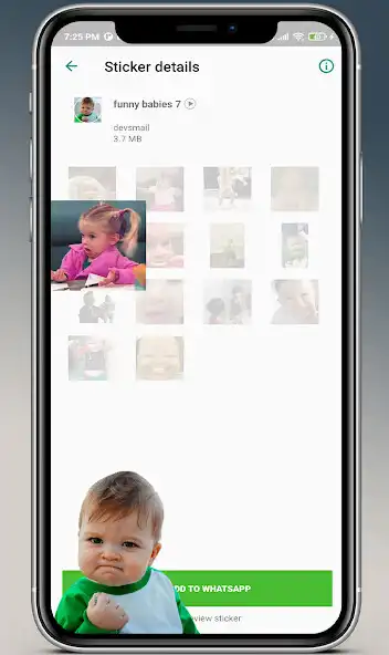 Play Animated Cute & Funny Babies as an online game Animated Cute & Funny Babies with UptoPlay