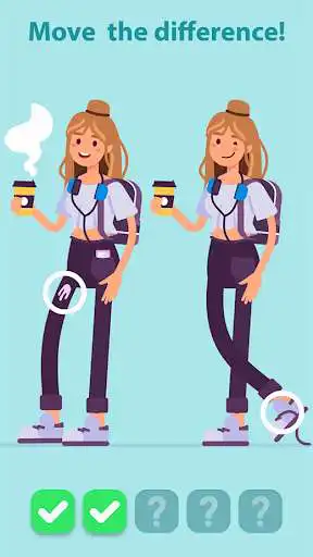 Animated Differences online game with UptoPlay
