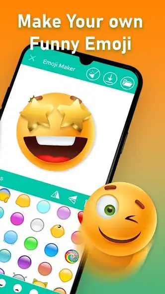 Play Animated Emojis Stickers Maker as an online game Animated Emojis Stickers Maker with UptoPlay
