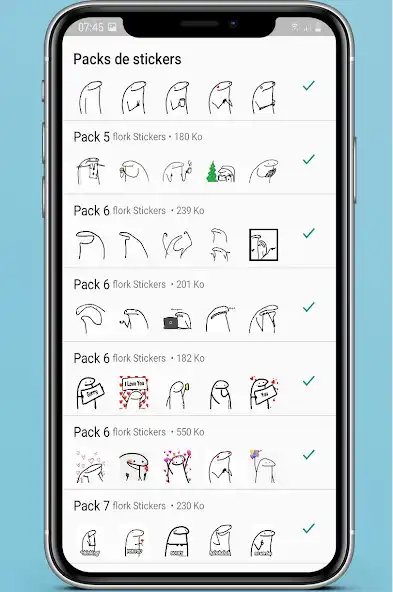 Play animated flork stickers  and enjoy animated flork stickers with UptoPlay