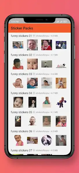 Play Animated Funny Babies Stickers  and enjoy Animated Funny Babies Stickers with UptoPlay