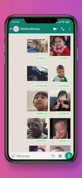 Play Animated Funny Babies Stickers as an online game Animated Funny Babies Stickers with UptoPlay