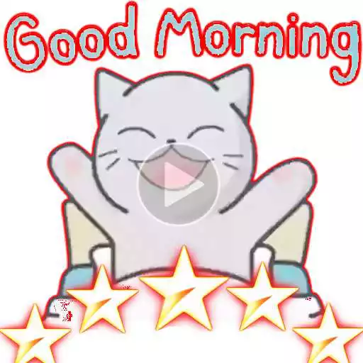 Play Animated Good Morning&Night Stikers for WhatsApp APK