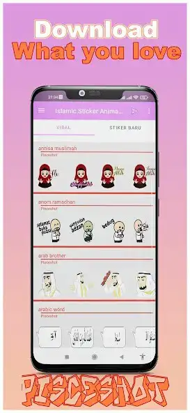 Play Animated Hijab Stickers for WA  and enjoy Animated Hijab Stickers for WA with UptoPlay