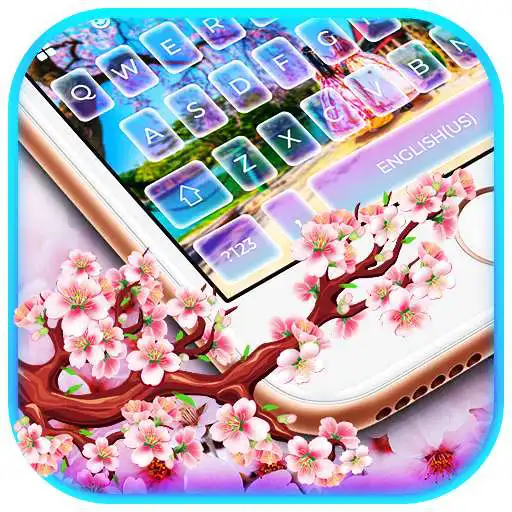 Play Animated Keyboard Theme - Sakura Flower Girl APK Play Animated Keyboard Theme - Sakura Flower Girl APK