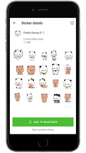 Play Animated Panda Gemoy WASticker  and enjoy Animated Panda Gemoy WASticker with UptoPlay