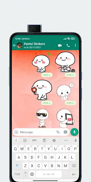 Play Animated Pentol WAStickerApps  and enjoy Animated Pentol WAStickerApps with UptoPlay