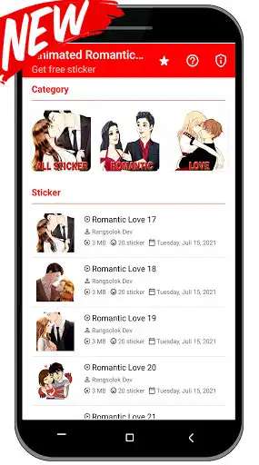 Play Animated Romantic Love Sticker For WAStickerApps as an online game Animated Romantic Love Sticker For WAStickerApps with UptoPlay