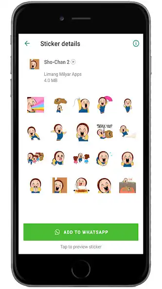 Play Animated Sho-Chan WASticker  and enjoy Animated Sho-Chan WASticker with UptoPlay