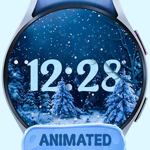 Play Animated Snowfall Watch faces APK