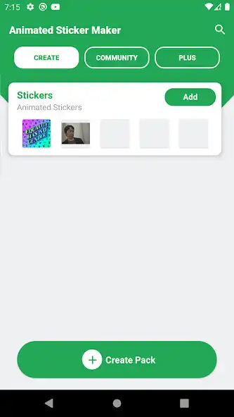 Play Animated Sticker Maker: My GIF as an online game Animated Sticker Maker: My GIF with UptoPlay