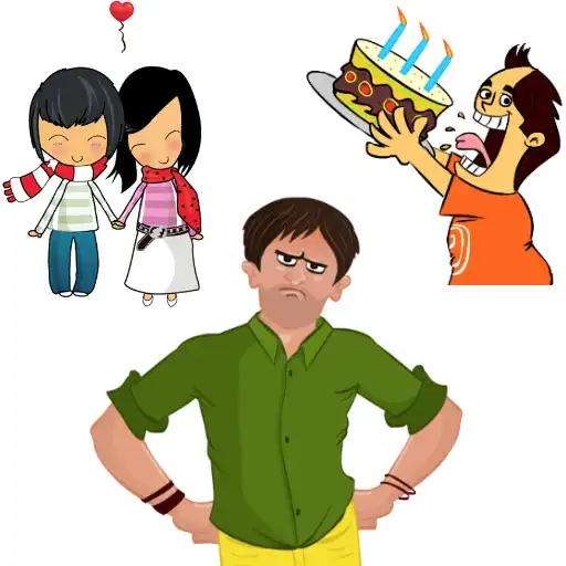 Play Animated Stickers Maker, Text Stickers  GIF Maker APK