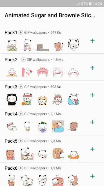 Play Animated Suger Brawnie Sticker  and enjoy Animated Suger Brawnie Sticker with UptoPlay