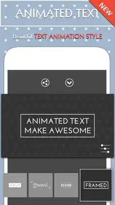 Play Animated Text