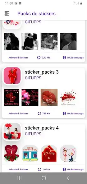 Play Animated Valentine Stickers 22 as an online game Animated Valentine Stickers 22 with UptoPlay