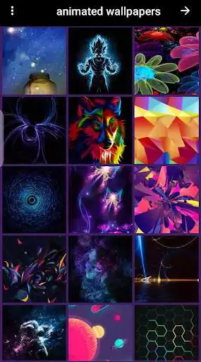 Play animated wallpapers