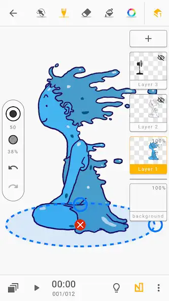 Play Animation Desk–Cartoon  GIF as an online game Animation Desk–Cartoon  GIF with UptoPlay
