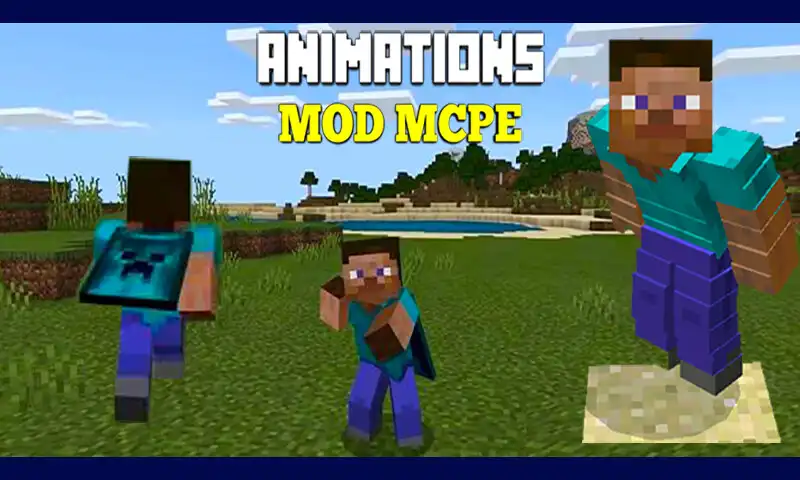 Play Animations Mods for Minecraft as an online game Animations Mods for Minecraft with UptoPlay