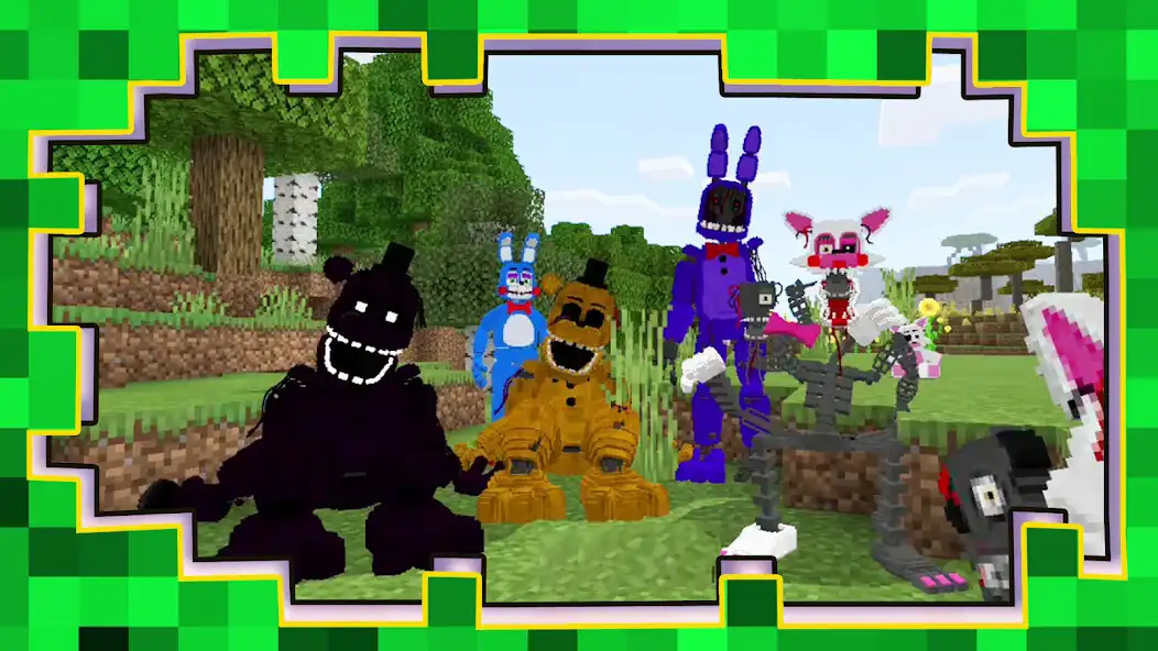 Play Animatronics Game Minecraft as an online game Animatronics Game Minecraft with UptoPlay