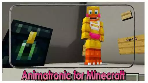 Play Animatroniks MCPE as an online game Animatroniks MCPE with UptoPlay