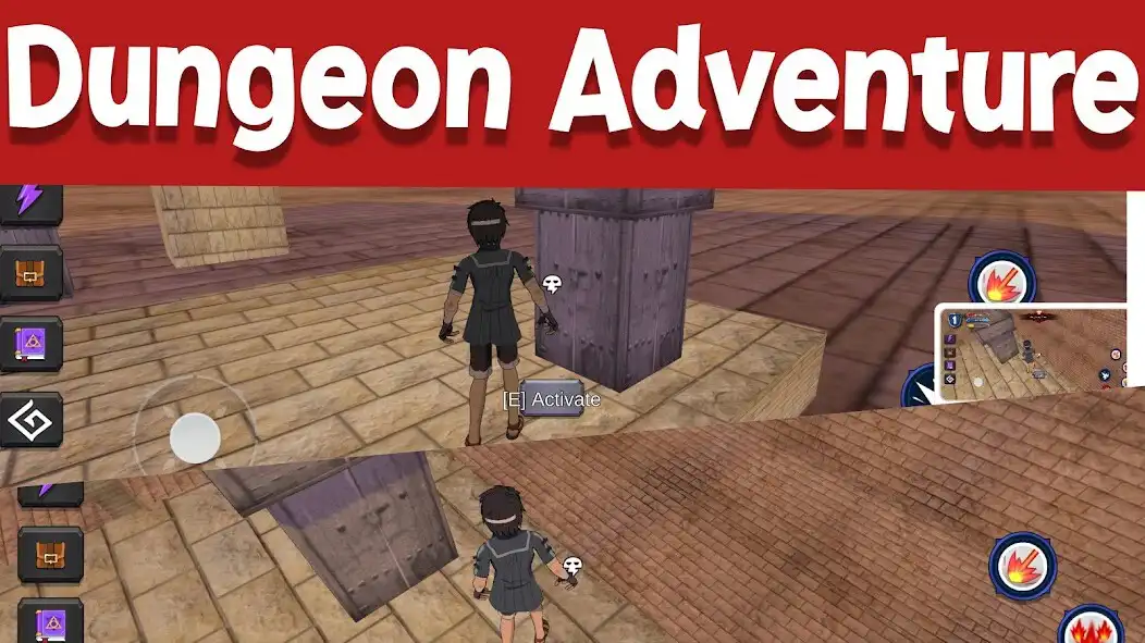 Play Anime Adventure - Offline Rpg as an online game Anime Adventure - Offline Rpg with UptoPlay