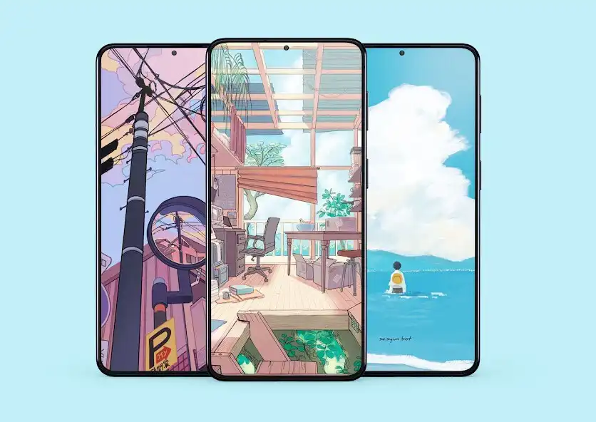Play Anime Aesthetic Wallpaper HD  and enjoy Anime Aesthetic Wallpaper HD with UptoPlay