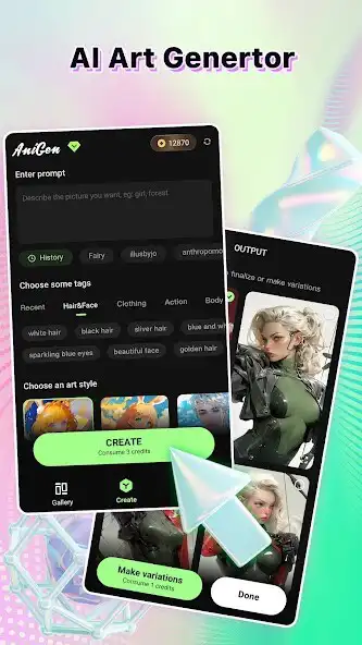 Play Anime AI Art Generator: AniGen  and enjoy Anime AI Art Generator: AniGen with UptoPlay