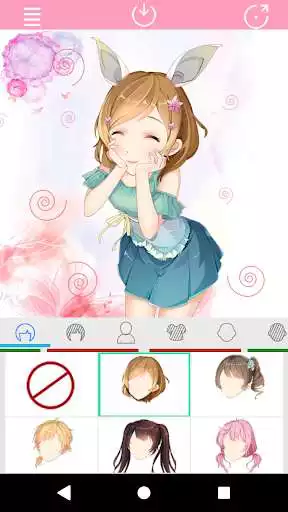 Play Anime Avatar Maker: Pretty  and enjoy Anime Avatar Maker: Pretty with UptoPlay