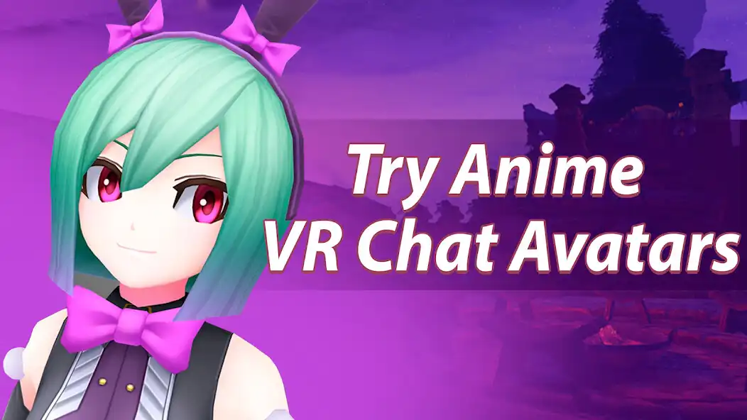 Anime avatars for VRChat online game with UptoPlay
