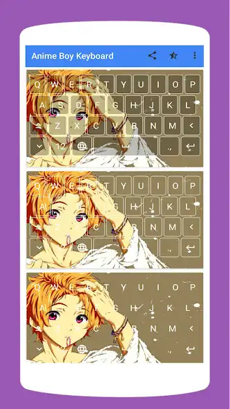 Play Anime Boy Keyboard Theme  and enjoy Anime Boy Keyboard Theme with UptoPlay