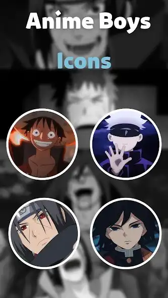 Play Anime Boys Icons  and enjoy Anime Boys Icons with UptoPlay