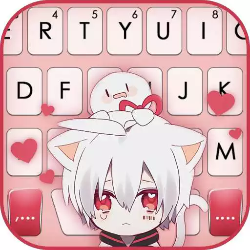 Play Anime Cat Boy Keyboard Background APK Play Anime Cat Boy Keyboard Background APK