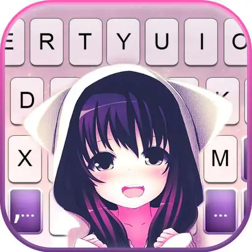 Play Anime Cat Girl Keyboard Background APK
