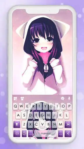 Play Anime Cat Girl Keyboard Background  and enjoy Anime Cat Girl Keyboard Background with UptoPlay