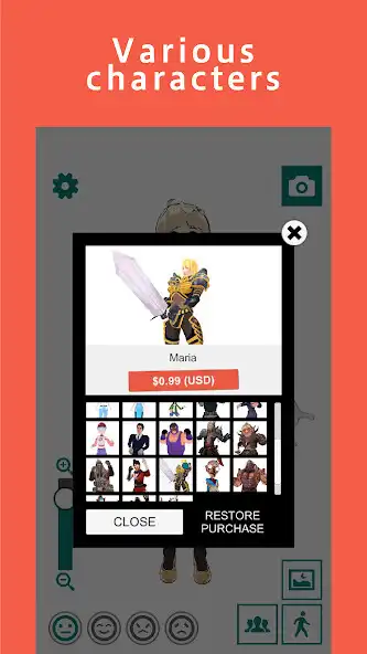 Play AnimeCharPoses as an online game AnimeCharPoses with UptoPlay